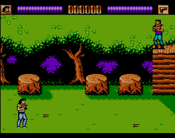 Lethal Weapon - NES game screenshot (1993) by Ocean